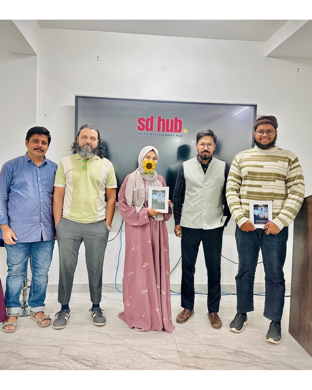 SD Hub team appreciation photograph after SD Hub ASCEND 2026